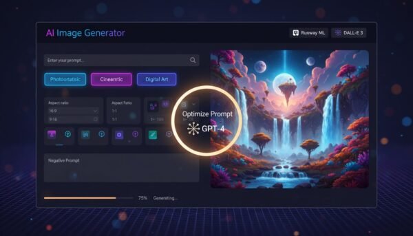 AI Projects — AI Image Generator with automatic prompt optimization